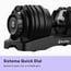 Mancuernas Ajustables Bowflex SelectTech DB52 (Par) de 2 a 24 kg con Sistema de Selección Rápida